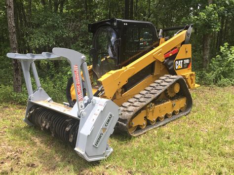 skid steer mulcher for rent in louisiana|cat mulcher rental.